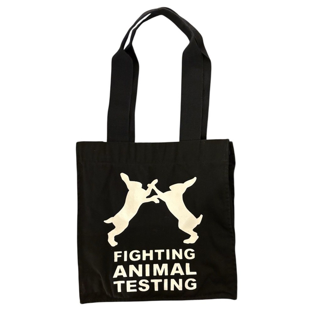 LUSH Fighting Animal Testing Advocacy Tote Bag